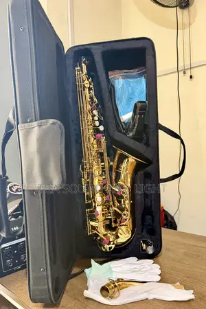 Yamaha Yas Series Gold Alto Saxophone With Gig Bag