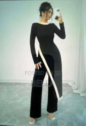 Chiquease 2pcs/Set Round Collar Long Sleeve