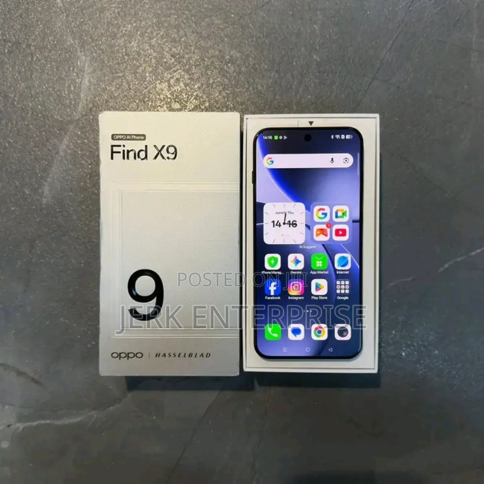 New Oppo Find X9 5G 1 TB Black