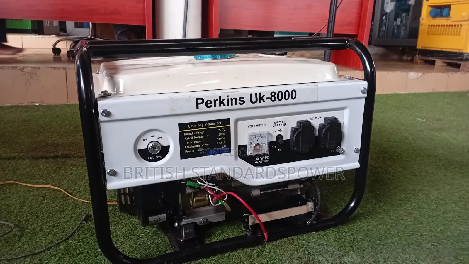 Heavy-Duty Perkins 8000w Generator – Built for Maximum Performance