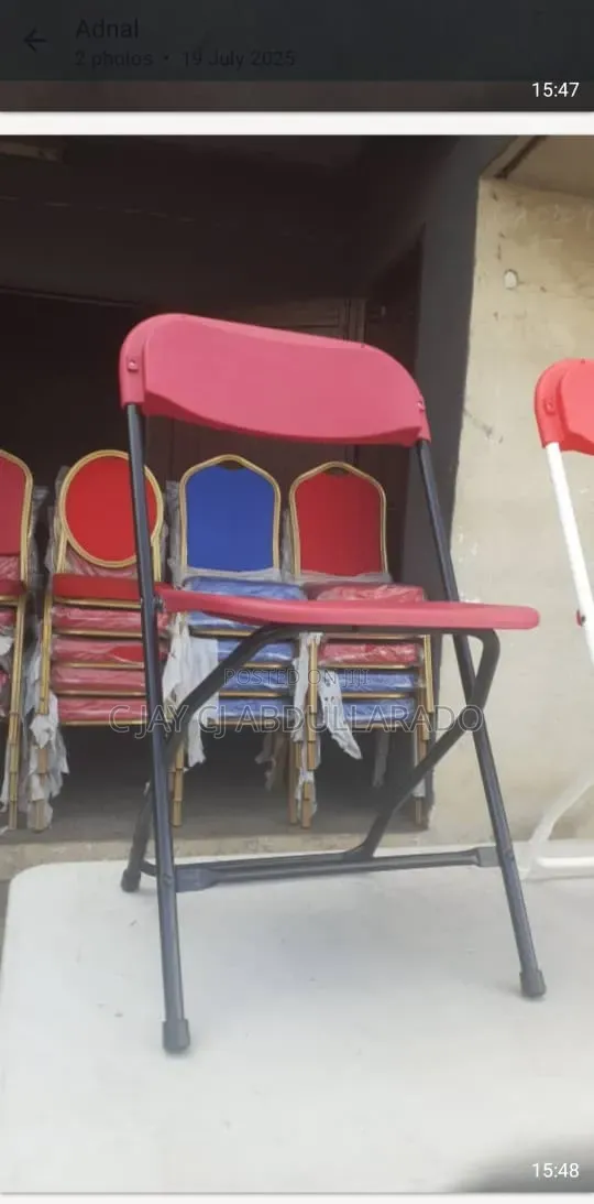 Quality Metal Folding Plastic Chairs