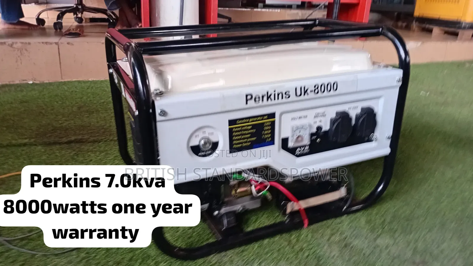 Heavy-Duty Perkins 8000w Generator – Built for Maximum Performance