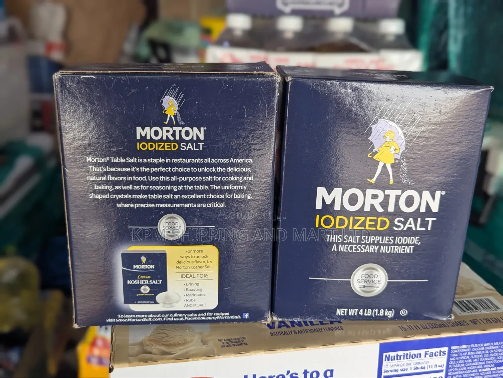 Morton Iodized Salt(1.8kg)