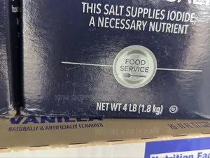 Morton Iodized Salt(1.8kg)