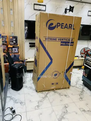 Unique Good Pearl 610liters Doubledoor Display Fridge PVC-730-2b