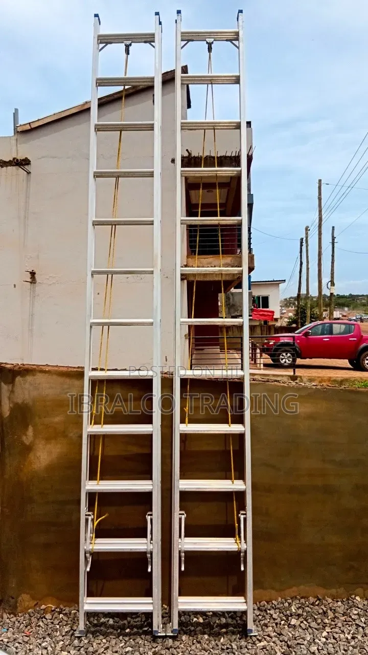 2x12 Aluminium Extension Ladder