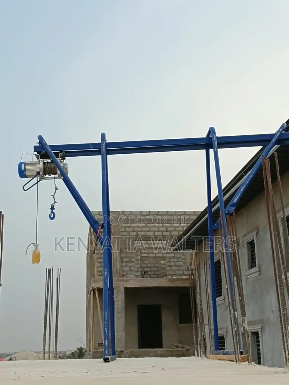 30m Heavy Duty 500-1500kg Single Phase Electric Hoist Complete