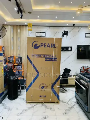 Reliable Sleek Pearl 610liters Double Door Display Fridge PVC-730-2b