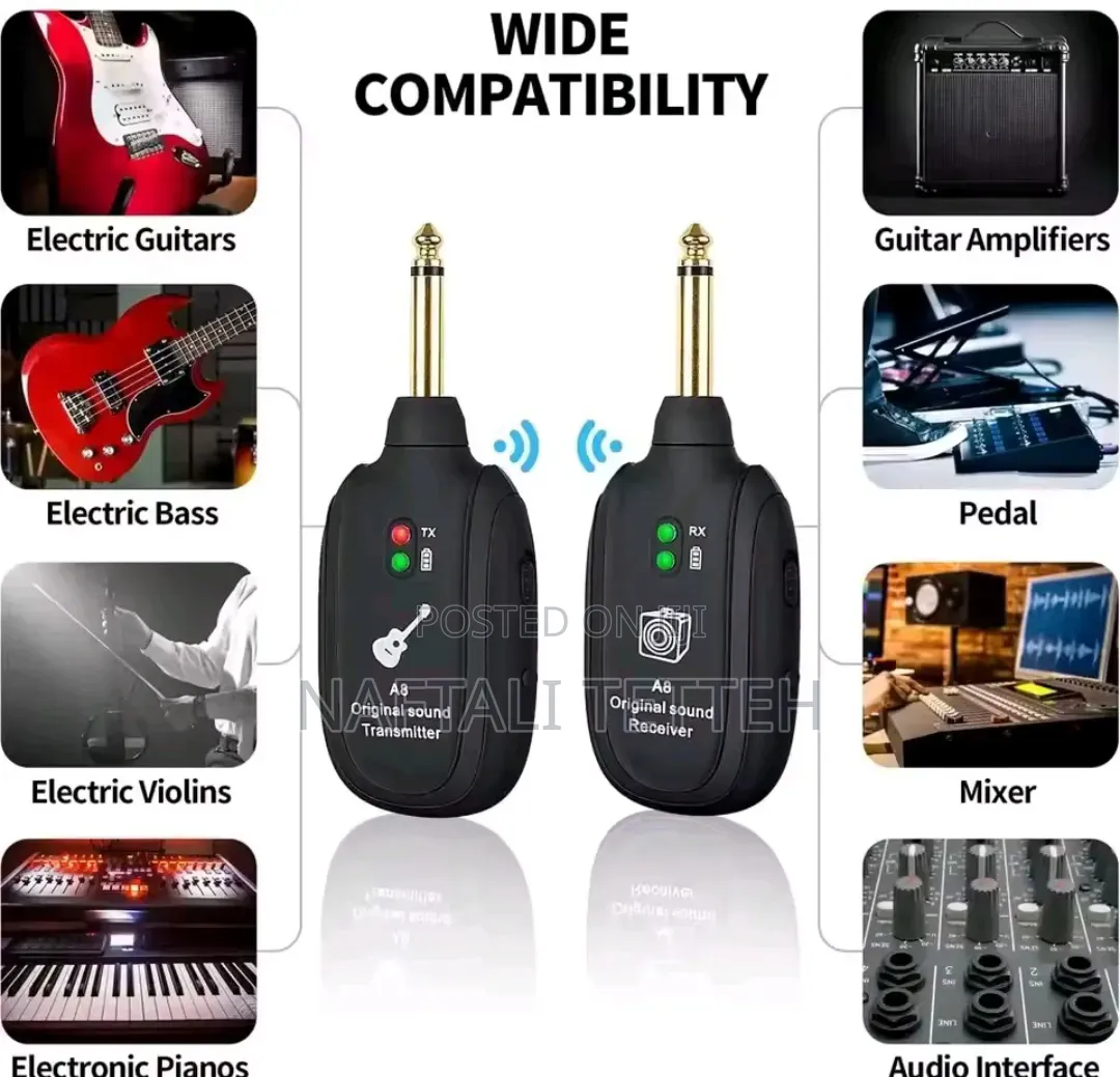 A8 Wireless Sound Transmitter and Receiver