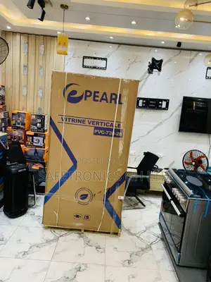 Accurate Pearl 610liters Double Door Display Fridge Cooler PVC-730-2b
