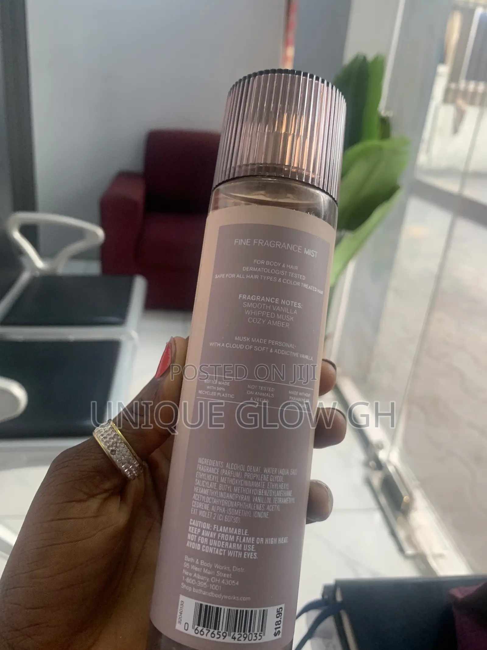 Warm Musk by Bath Body Works Fine Fragrance Mist
