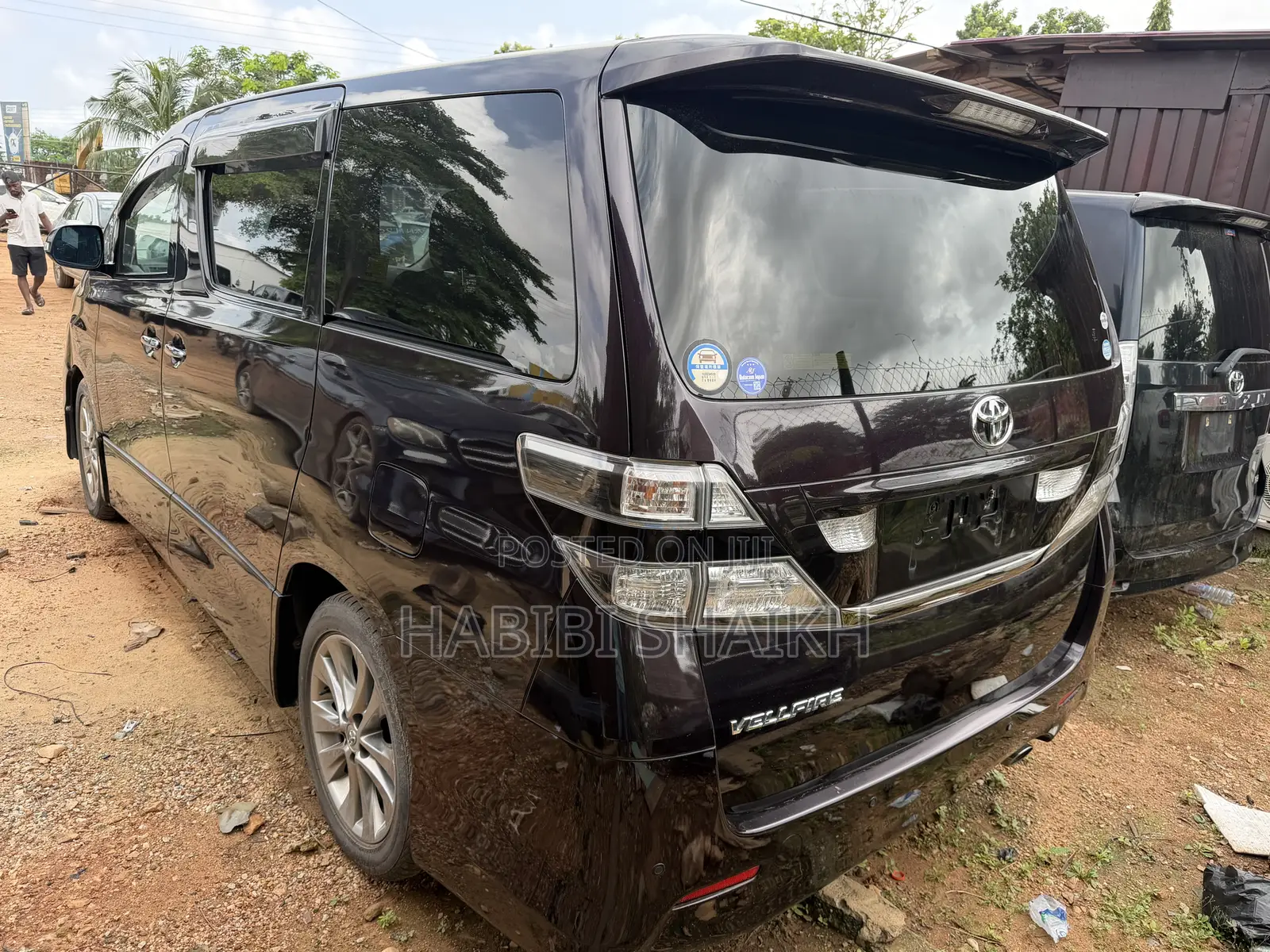 Toyota Vellfire 2011 Black