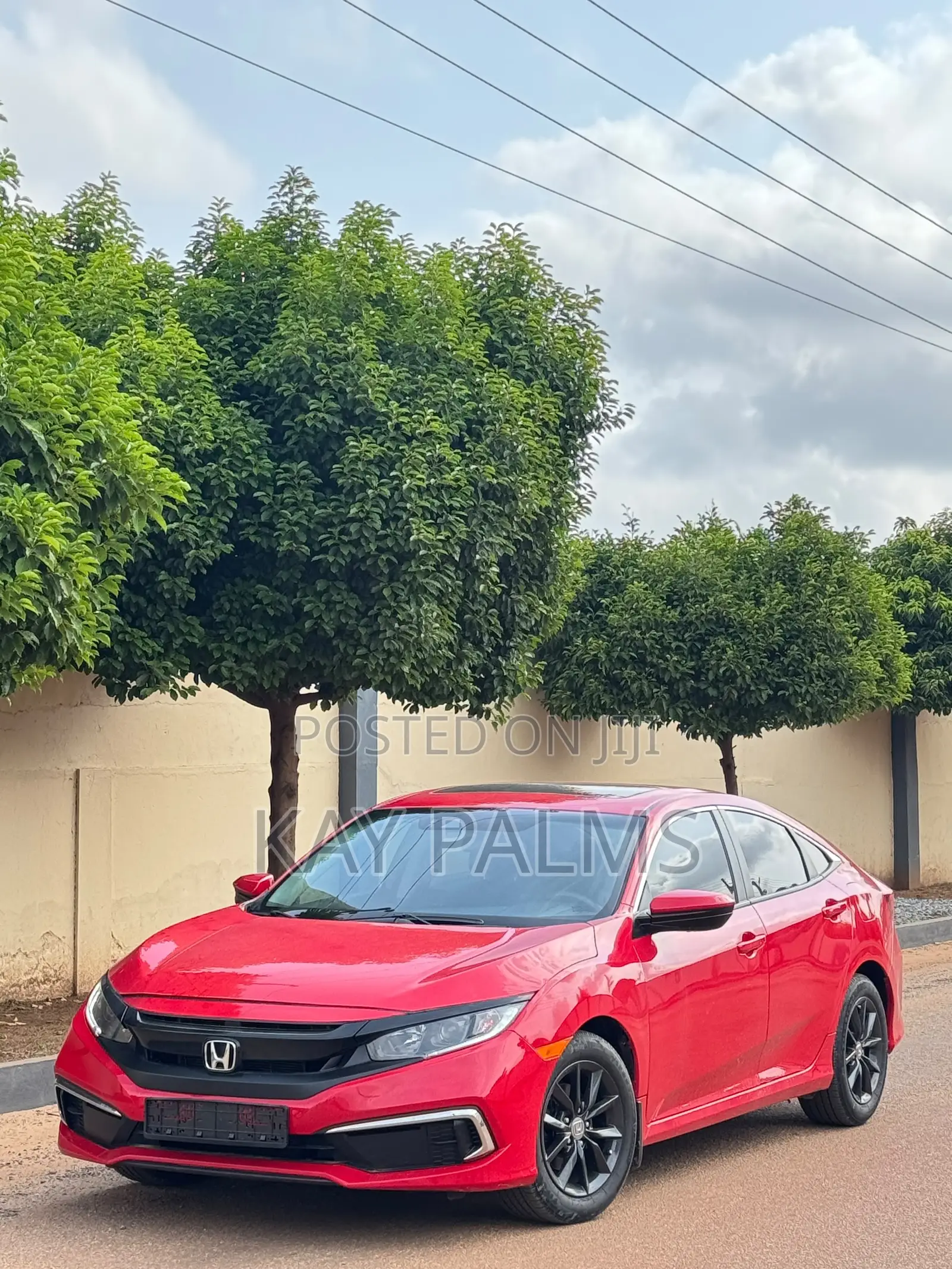 Honda Civic EX 2021 Red