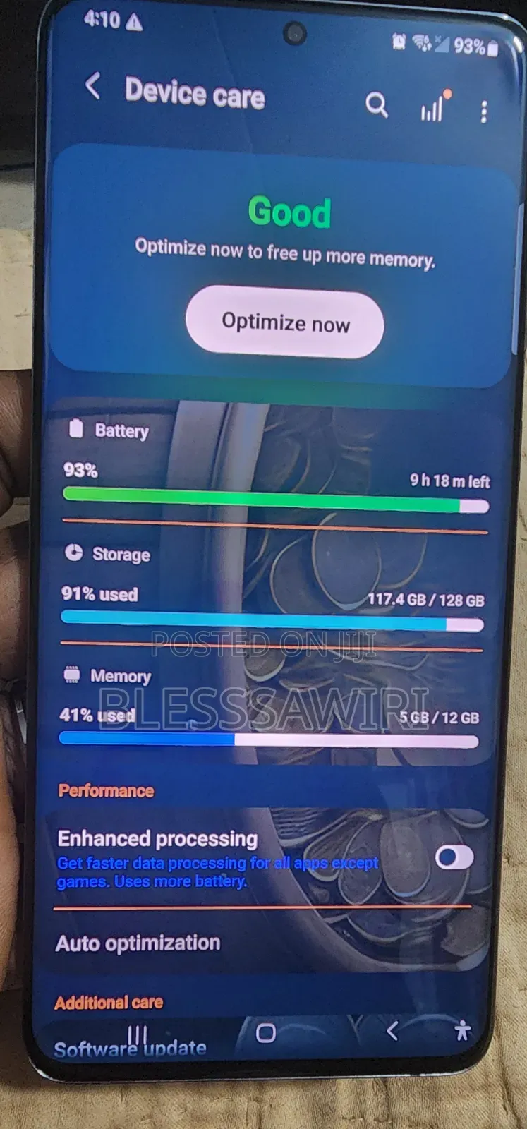 Samsung Galaxy S20+ 5G 128 GB Gray