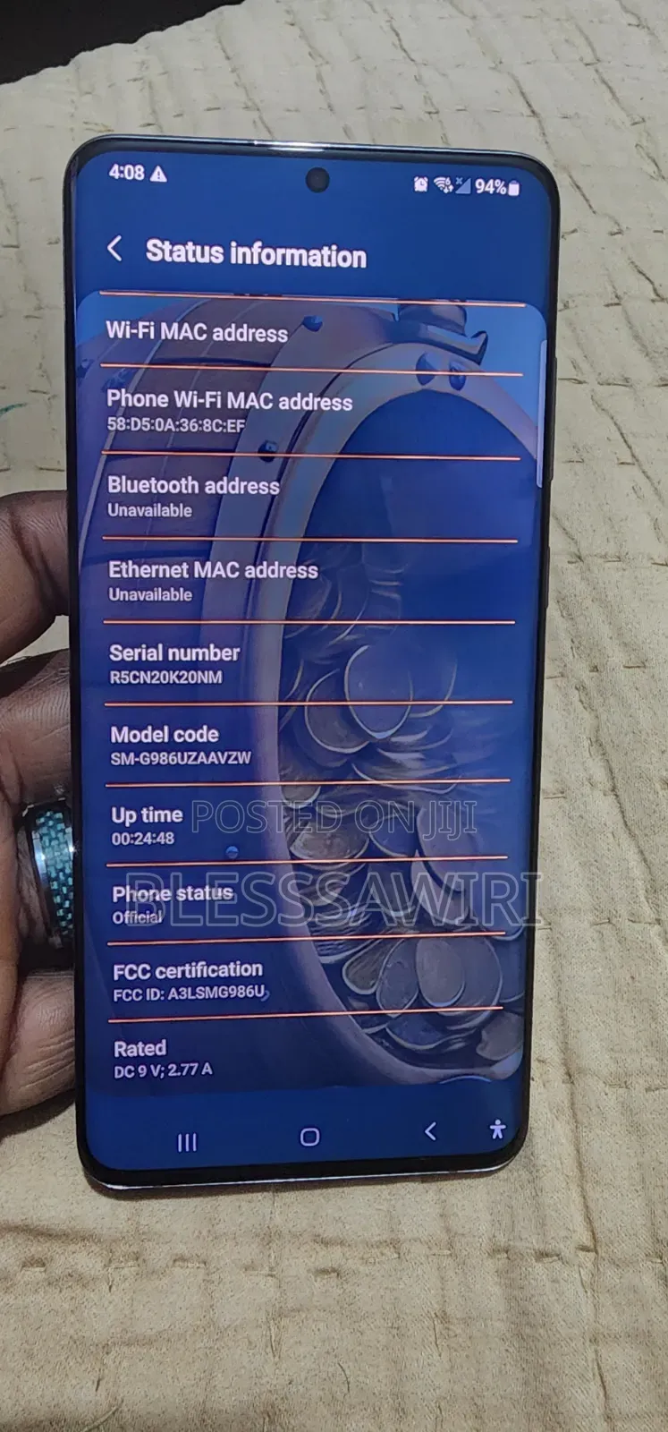 Samsung Galaxy S20+ 5G 128 GB Gray