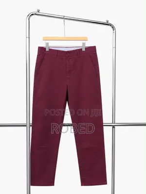 Non Stretch Khaki Trousers