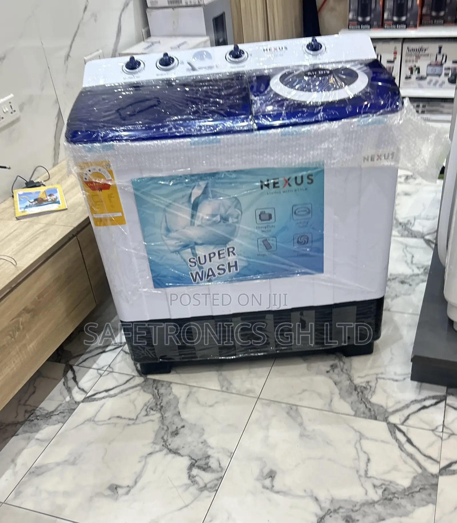 Fresh Sealed Nexus 15kg Semi-Automatic Twin Tub Washing Machine