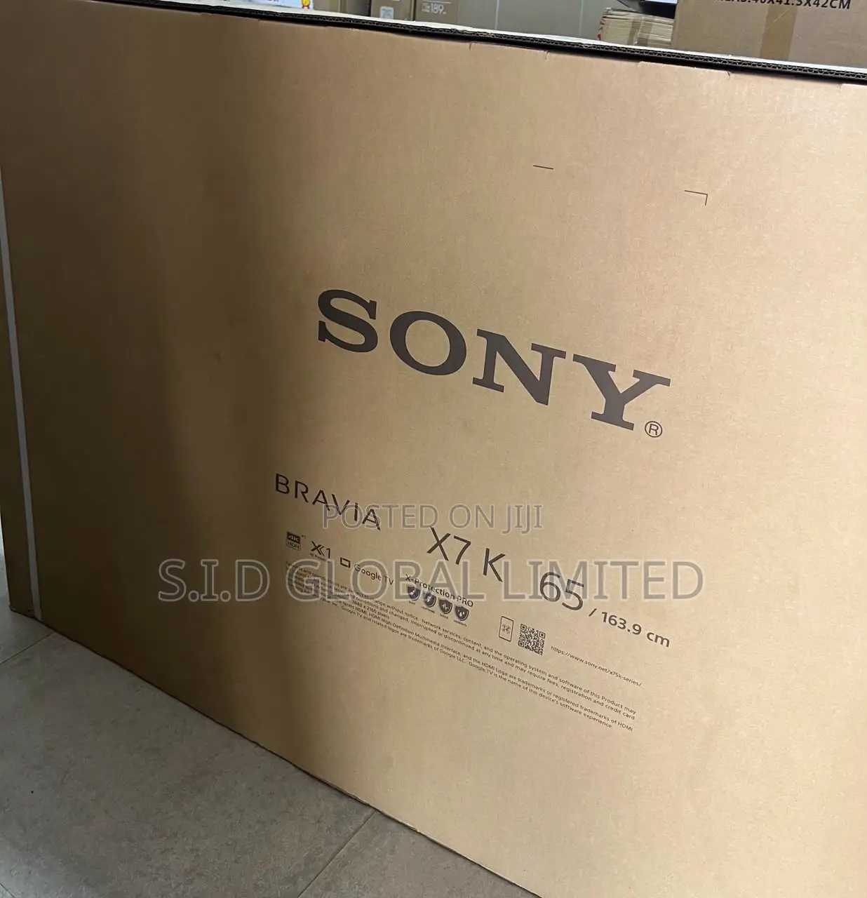 Sony 65" Bravia X7 Android Tv
