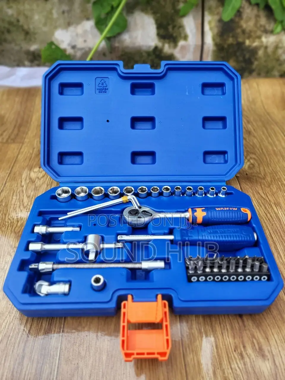 Wadfow 45pcs Socket Set - 1/4"