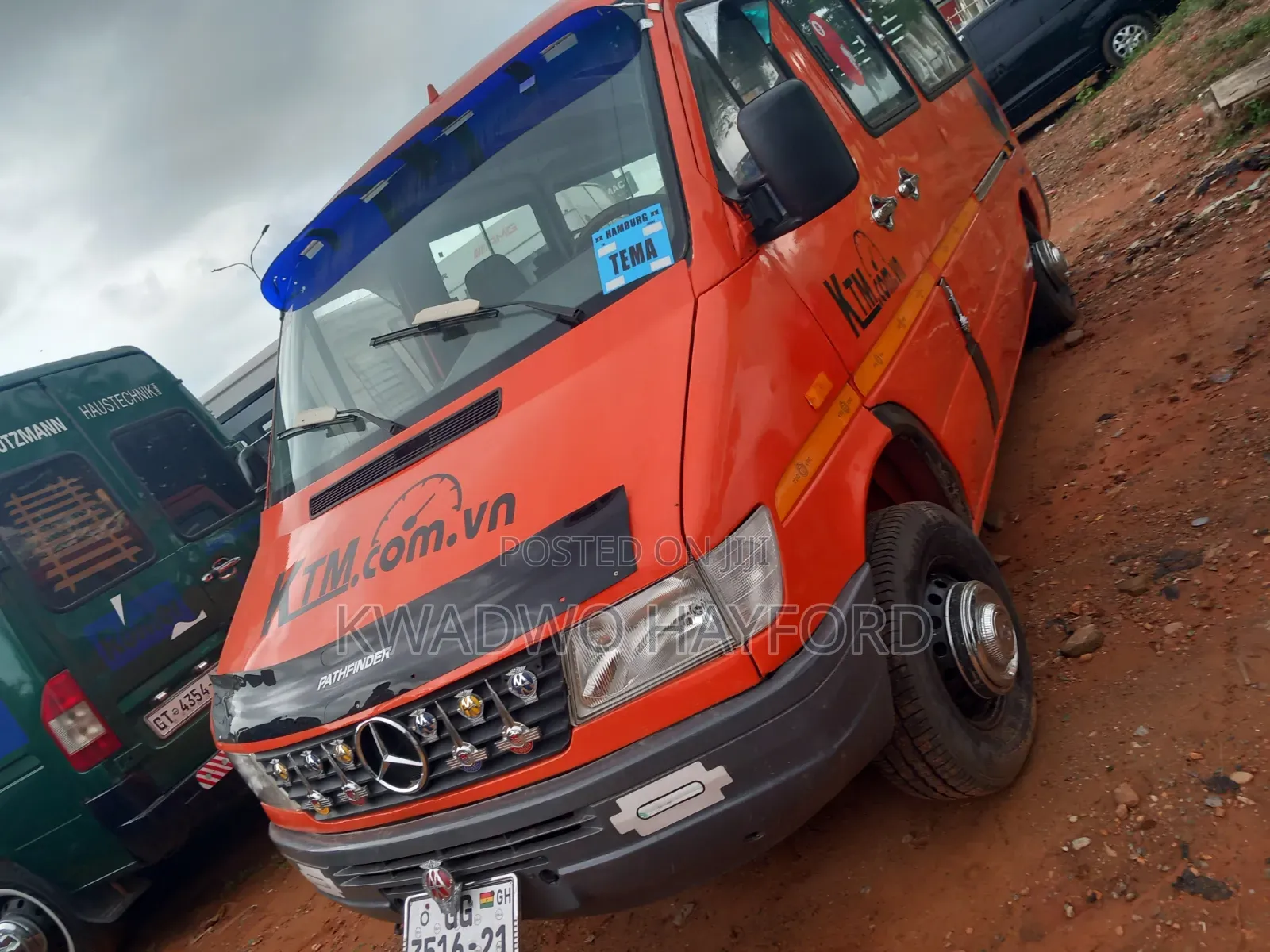 Mercedes-Benz Sprinter 2010 Red