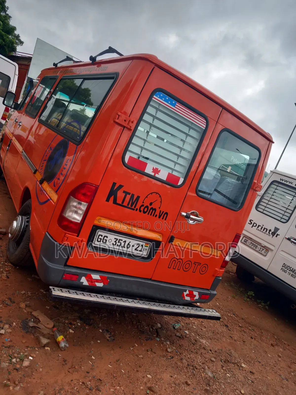 Mercedes-Benz Sprinter 2010 Red