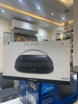 Grab the New Black Harman Kardon Go + Play 3's Sleek Design