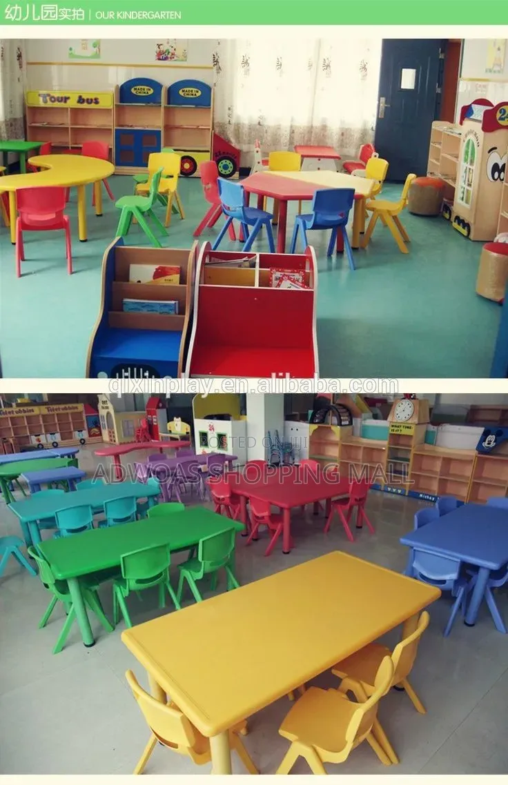 Kids Plastic Table/Kids Study Table