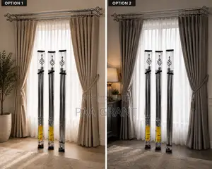 Take Your Window Set Up Seriously (Extendable Double Curtains Rods