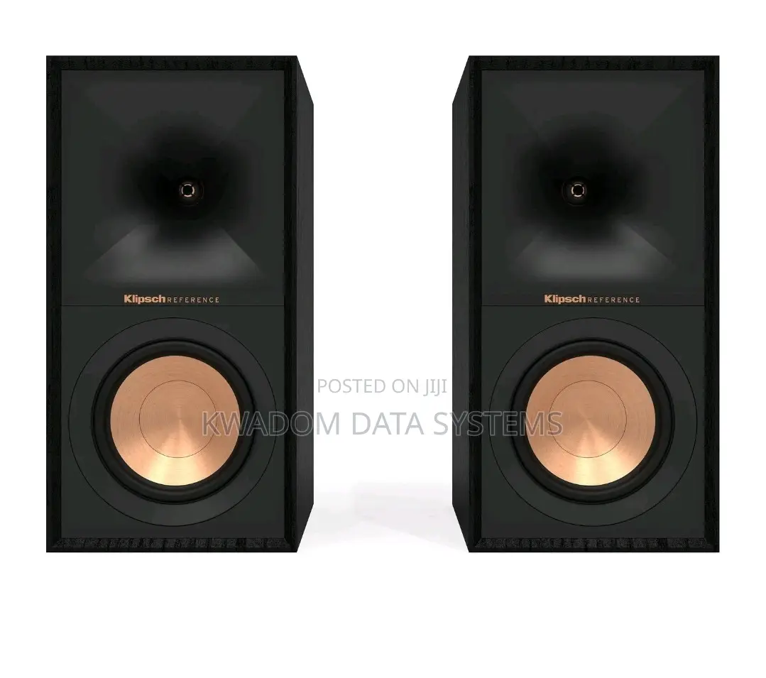 Klipsch R-60m Bookshelf Speakers (2-Pack) Black