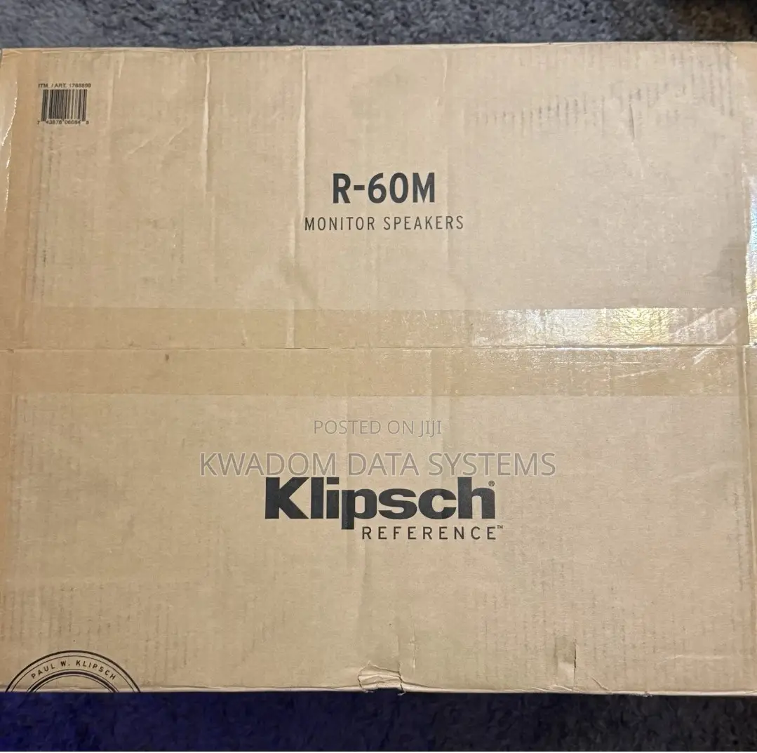 Klipsch R-60m Bookshelf Speakers (2-Pack) Black