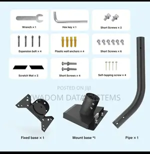 Starlink Gen 3 Mounting Kit Mount With Pipe Adapter