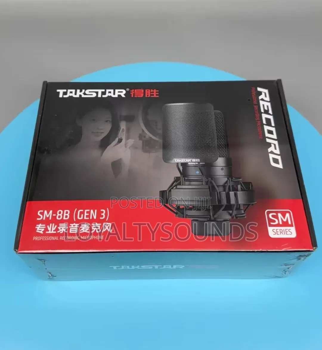 Takstar Sm-8b (Gen 3) Professional Recording Microphone