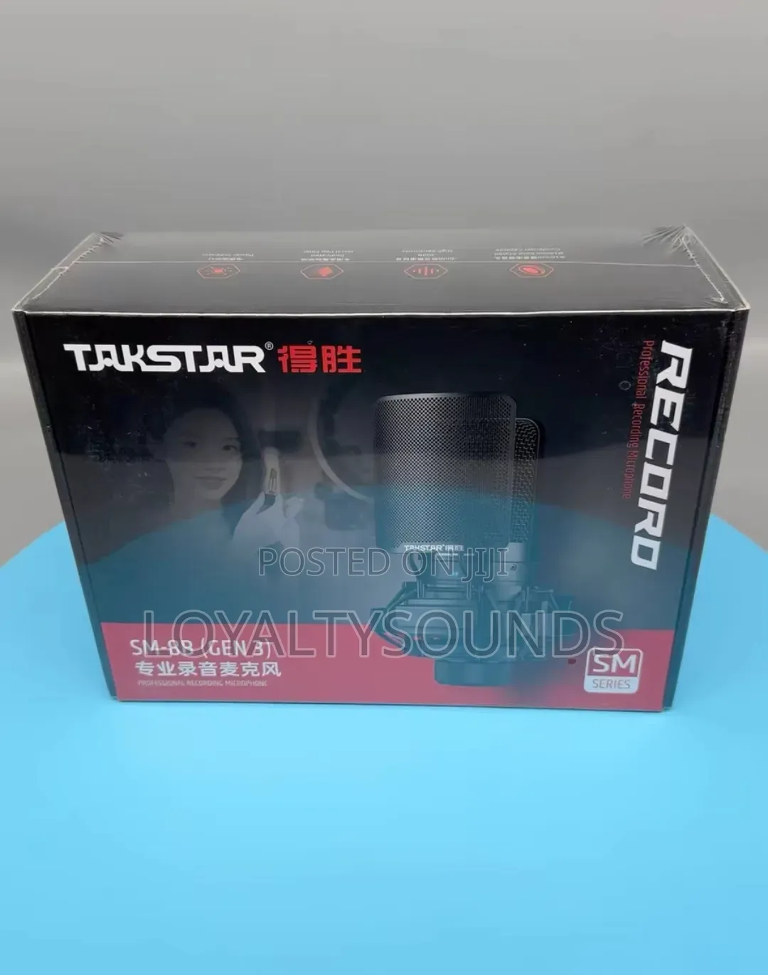 Takstar Sm-8b (Gen 3) Professional Recording Microphone