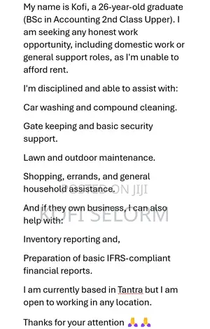 Housekeeping Cleaning CV