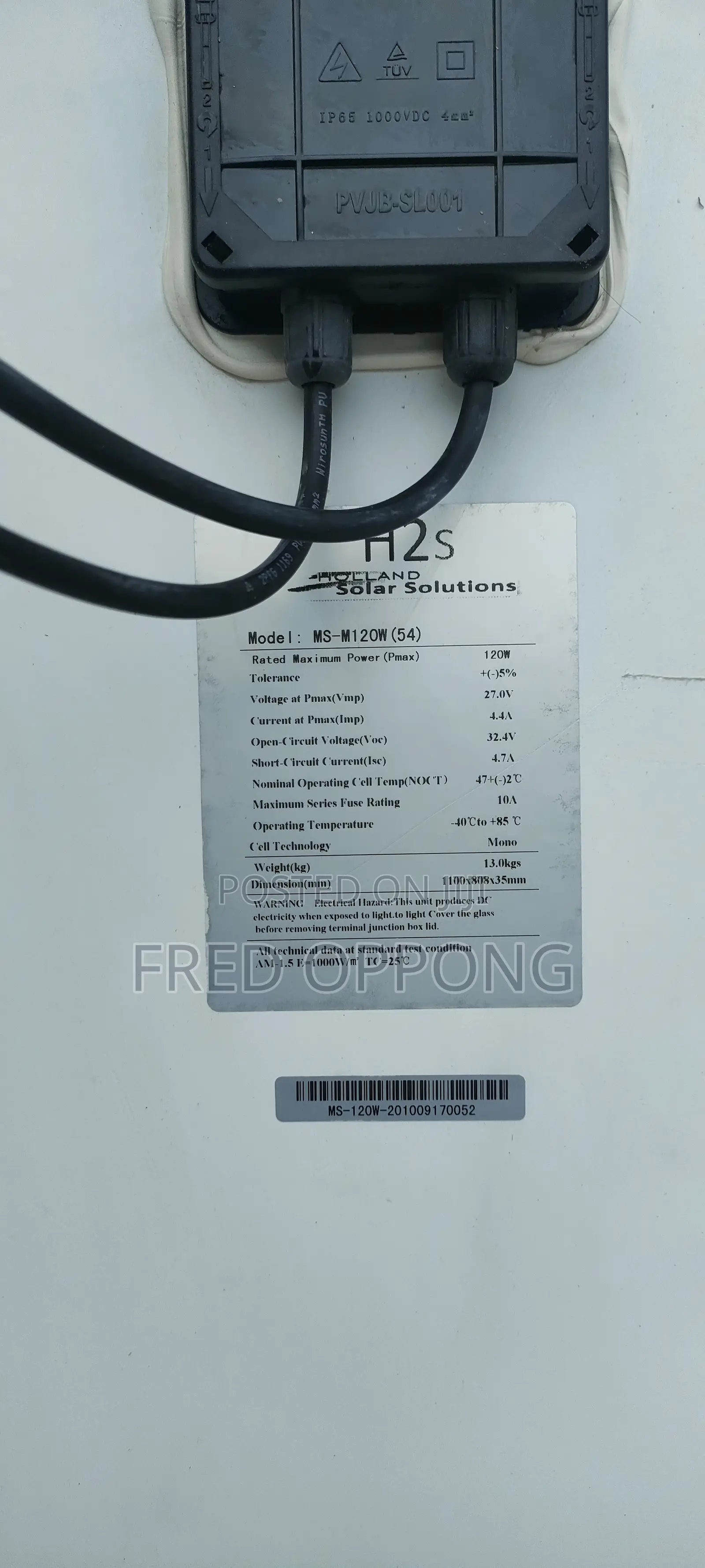 Solar Panel 120w