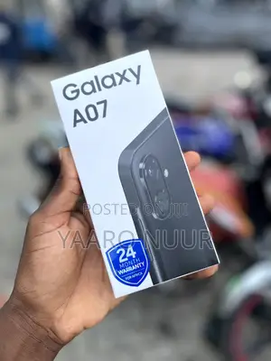 New Samsung Galaxy A07 4G 64 GB Black