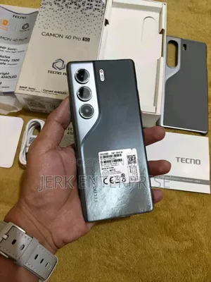 New Tecno Camon 40 Pro 5G 256 GB Black