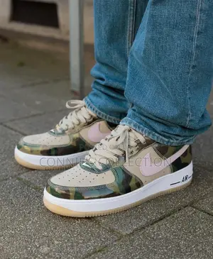 Nike Air Force 1 Low Retro "Patent Camo" Sneaker