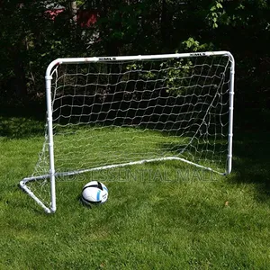 Iiron Metal Football Goal Poles for Kids