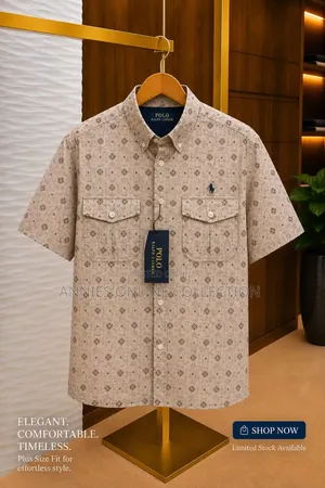 Quality Plus Size Khaki Shirts