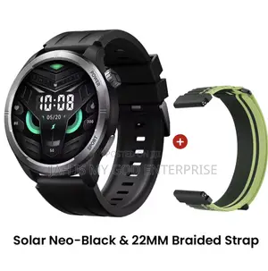 Haylou Solar Neo1.53'' Hd Display Smart Watch +Free 22mm Braided Strap
