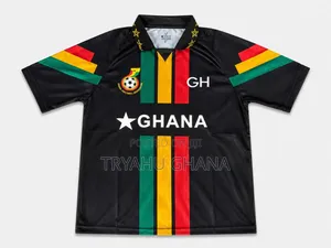 Authentic Ghana Black Stars Jersey – Premium Fan Edition-Tryahu Shop
