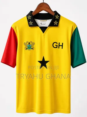 Shoptryahu Ghana Black Stars Football Fans Jerseys at Amazing Price