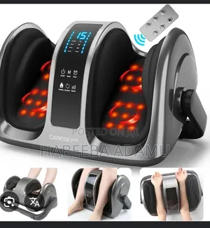 Foot and Calf Massager With Heating and Remote