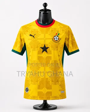 Original Authentic Version Black Stars World Cup 2026 Home Jersey