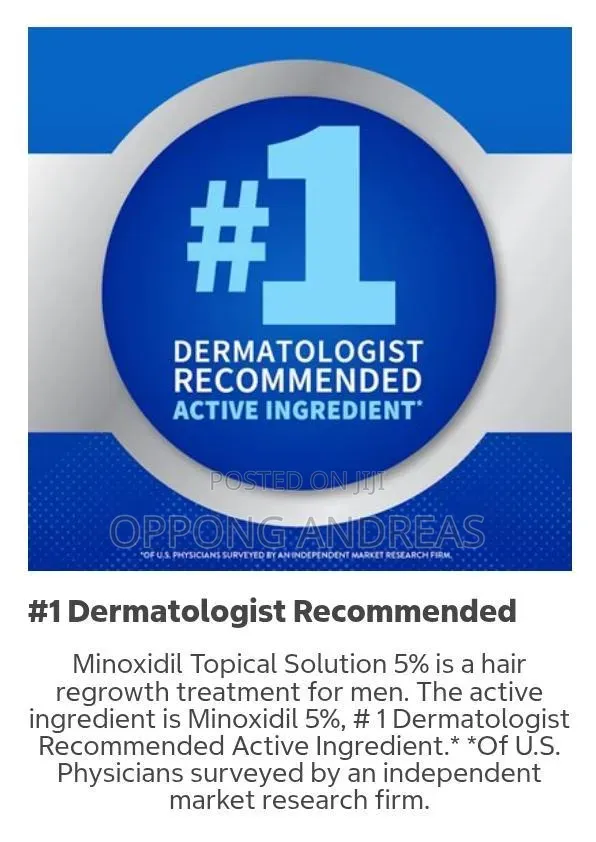 6 in 1 Kirkland Minoxidil 5% Extra Strength Hair Regrowth Solution
