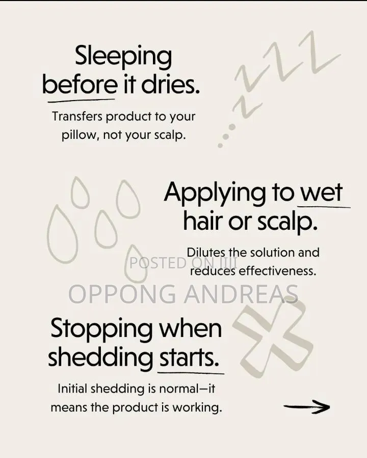 6 in 1 Kirkland Minoxidil 5% Extra Strength Hair Regrowth Solution