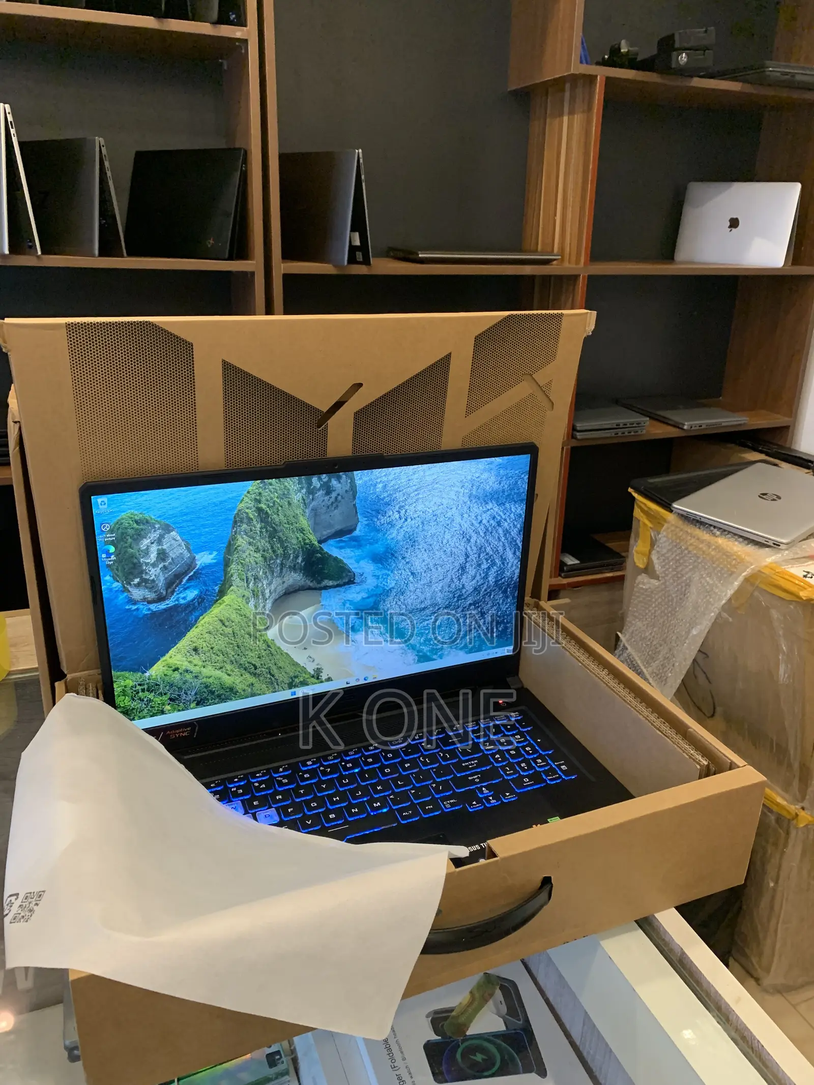 New Laptop Asus TUF Gaming A17 16GB AMD Ryzen 7 SSD 512GB