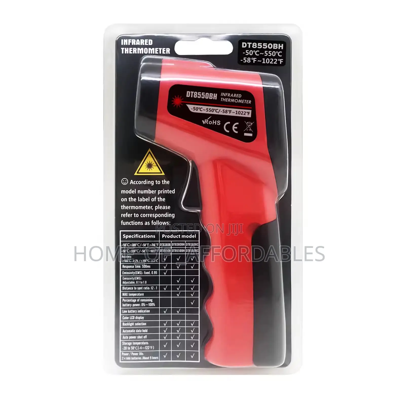 Industrial Infrared Thermometer Gun