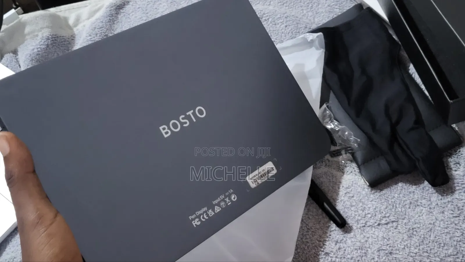 BOSTO 16HD Graphics Drawing Tablet 64 GB Black